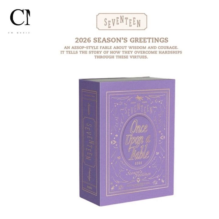 SEVENTEEN - 2026 Season Greetings 【2026 年曆｜掛曆】（官方周邊） 封面