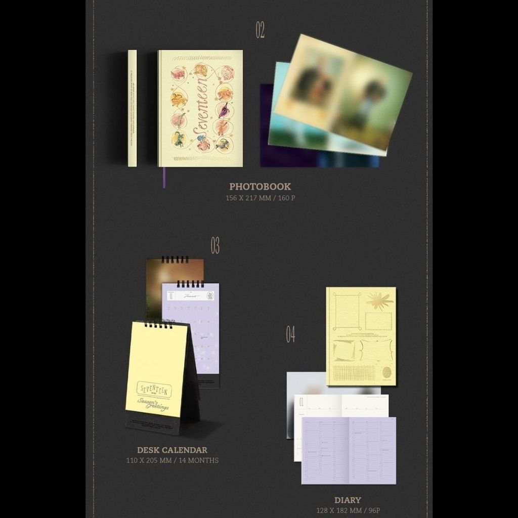 SEVENTEEN - 2026 Season Greetings 【2026 年曆｜掛曆】（官方周邊） 內頁 1