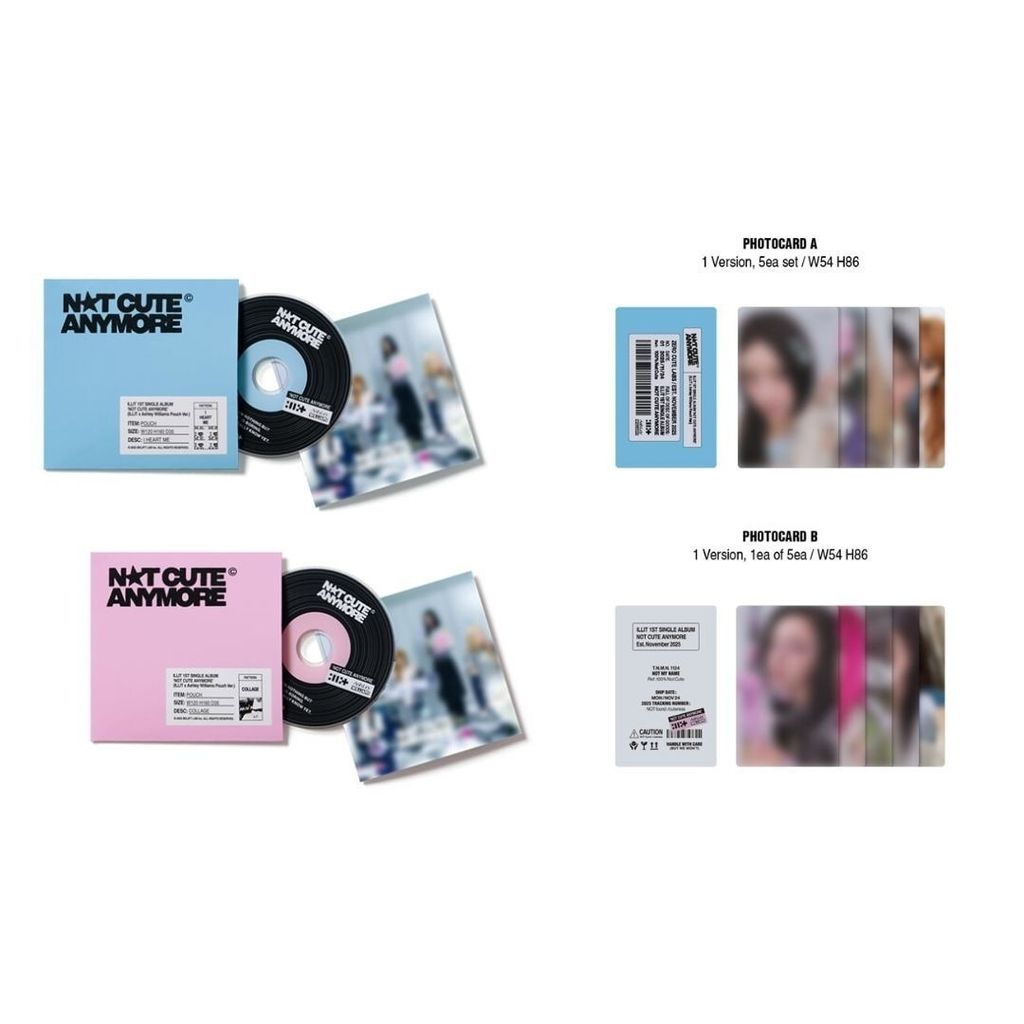 ILLIT - 單曲一輯：NOT CUTE ANYMORE 【ILLIT X ASHLEY WILLIAMS POUCH 版】（CD） 內頁 2