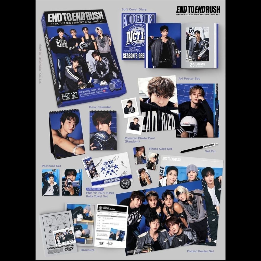 NCT 127 - 2026 Season Greetings 【2026 年曆】（官方周邊） 內頁 1