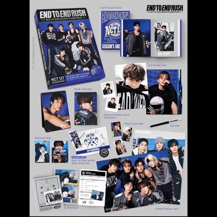 NCT 127 - 2026 Season Greetings 【2026 年曆】（官方周邊） 內頁 1