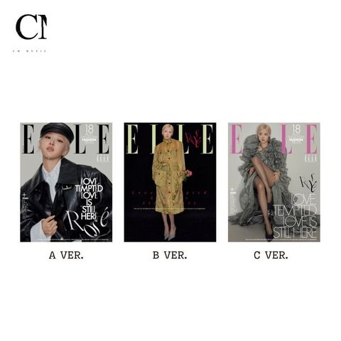 ELLE 2026 1月號封面人物：朴彩英 Rosé【Blackpink】（韓國雜誌）