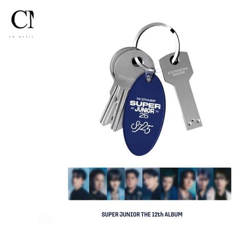 SUPER JUNIOR - 正規十二輯: SUPER JUNIOR25 【SUPER ARCHIVE 鑰匙圈｜MD】（官方周邊）