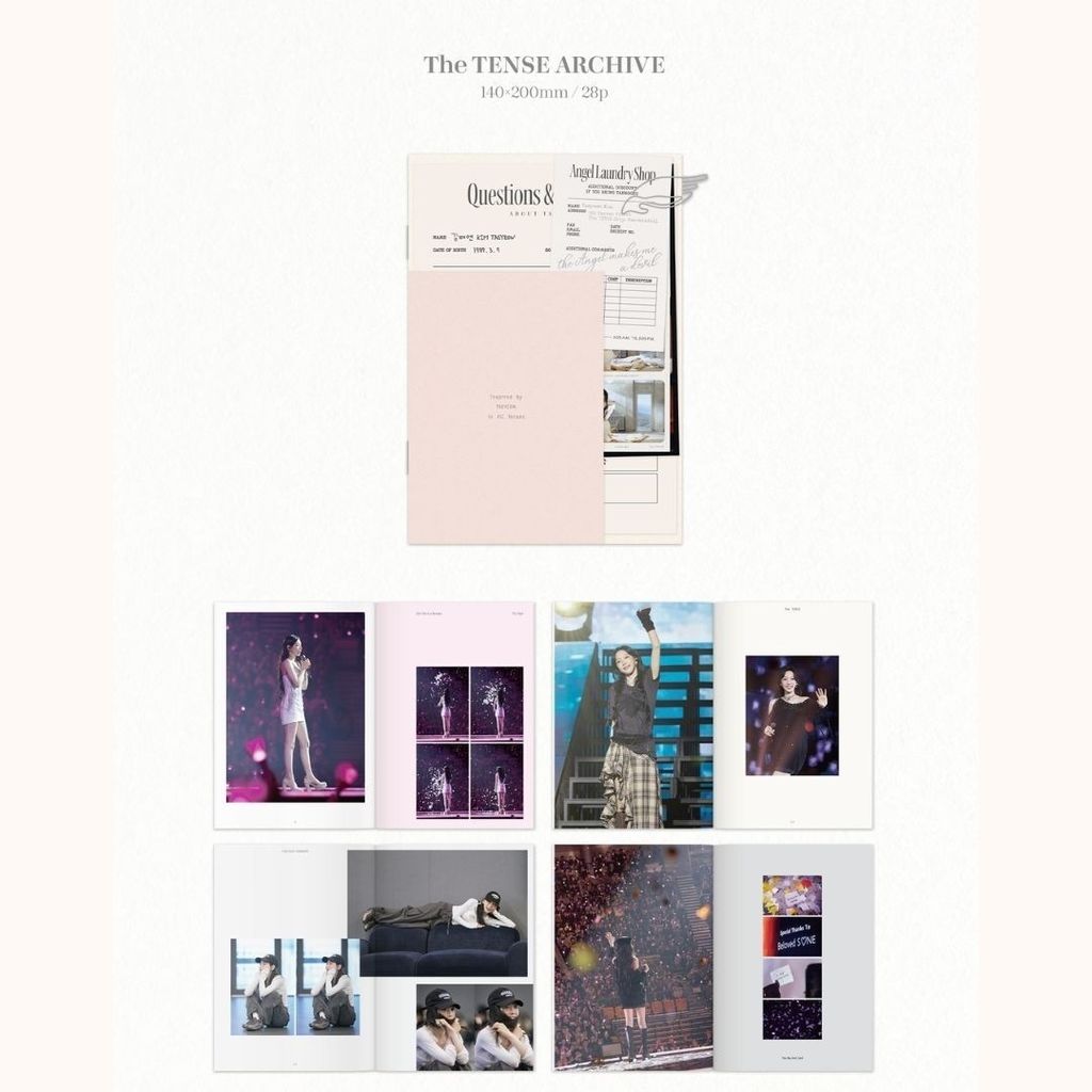 【限時補貨預購】太妍 TAEYEON（少女時代）- 演唱會盒裝紀念：THE TENSE 【藍光 BLU-RAY】（CD） 內頁 4