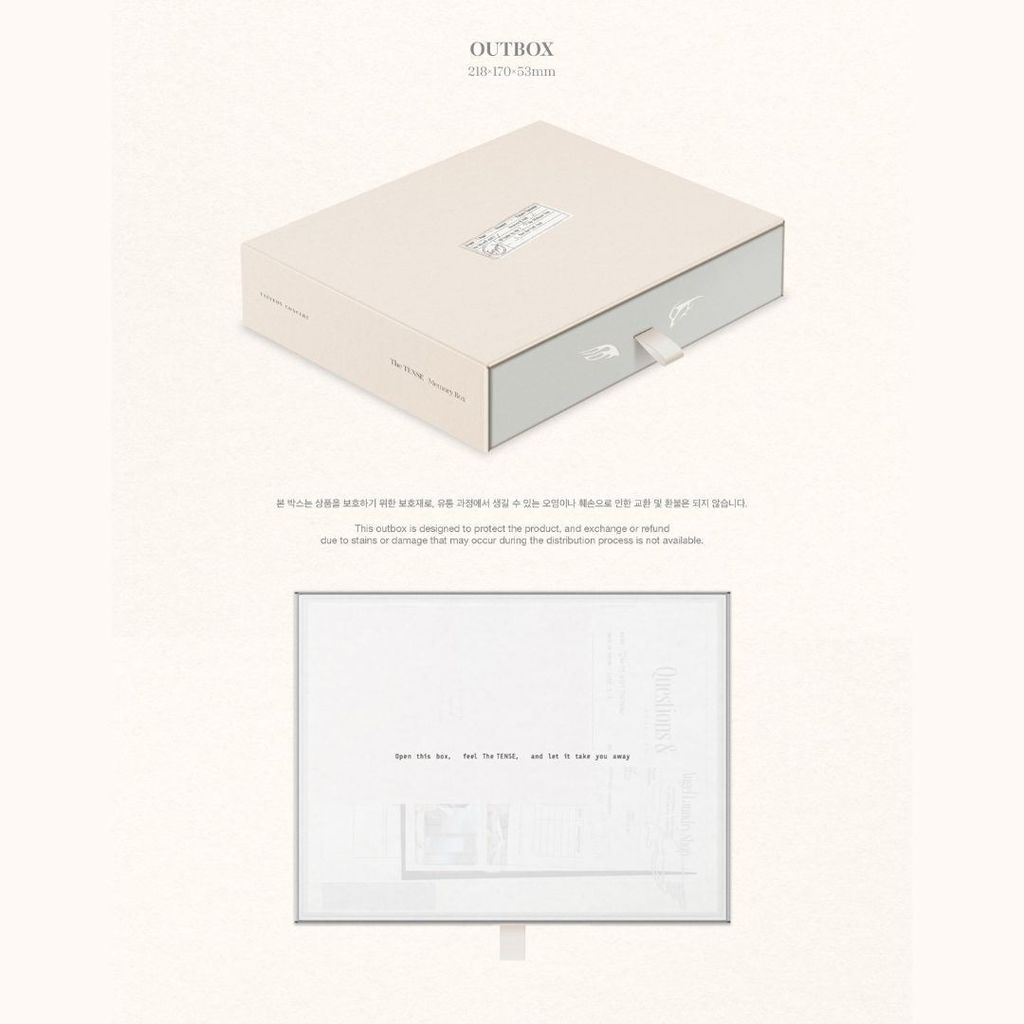 【限時補貨預購】太妍 TAEYEON（少女時代）- 演唱會盒裝紀念：THE TENSE 【藍光 BLU-RAY】（CD） 內頁 1