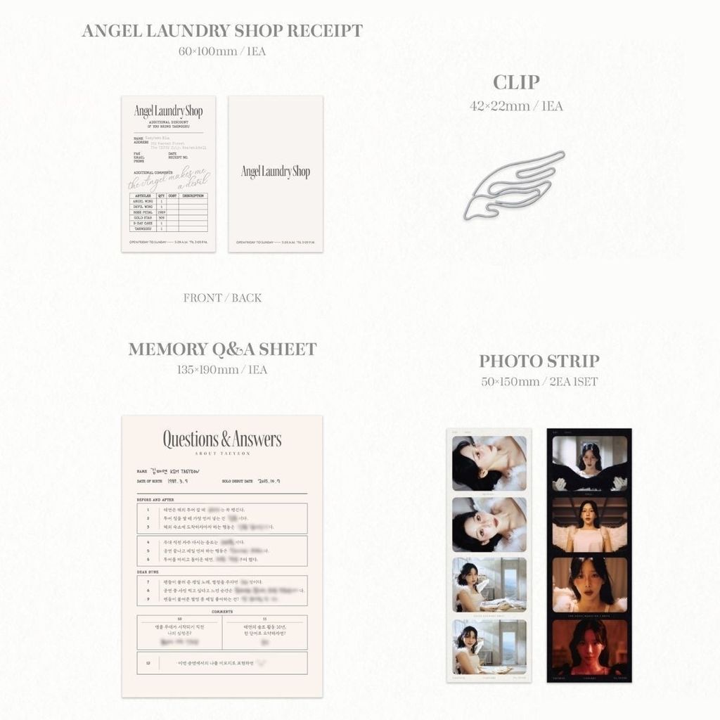 【限時補貨預購】太妍 TAEYEON（少女時代）- 演唱會盒裝紀念：THE TENSE 【藍光 BLU-RAY】（CD） 內頁 5