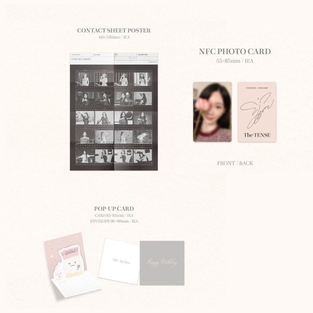 【限時補貨預購】太妍 TAEYEON（少女時代）- 演唱會盒裝紀念：THE TENSE 【藍光 BLU-RAY】（CD） 內頁 6