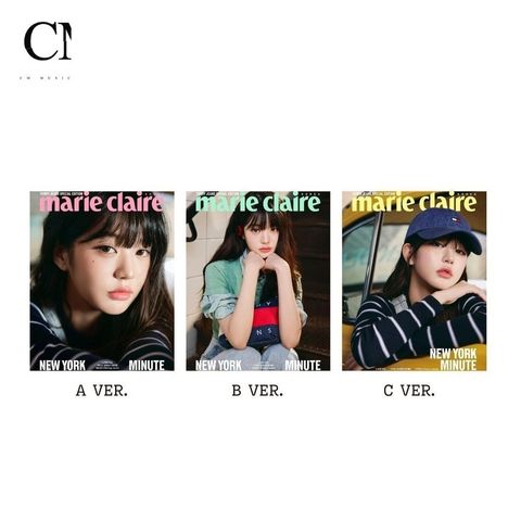 美麗佳人 MARIE CLAIRE 2025 TOMMY JEANS 特別版封面人物：張員瑛 【IVE】（韓國雜誌）