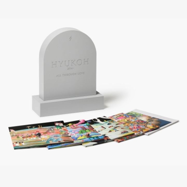 私訊客服下單 [不適用商店優惠券] HYUKOH 墓碑全球限定版 Funeral for a Friend【 HYUKOH X 藤原浩 Fragment Design】（黑膠唱片 5LP） 內頁 1