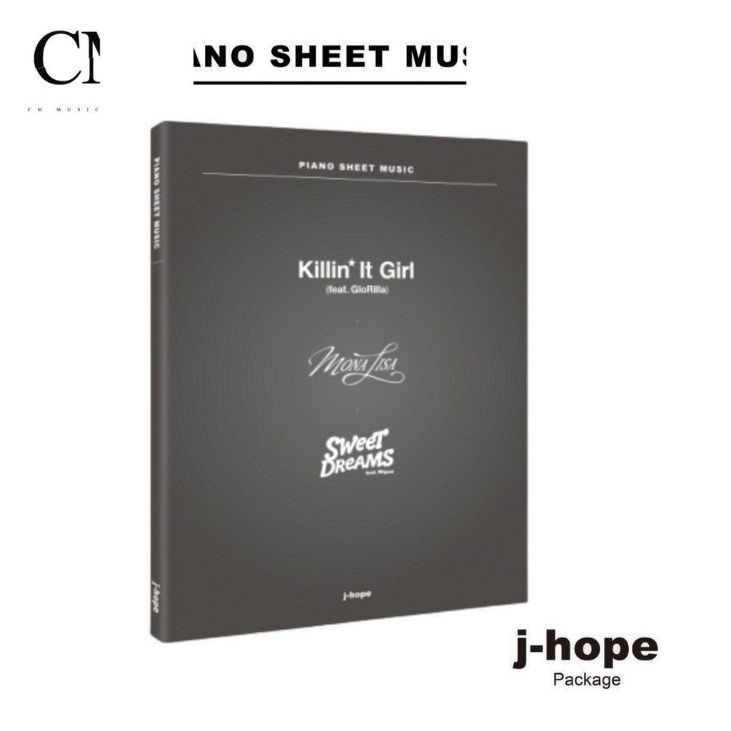 J-Hope（BTS）- Piano Sheet Music Package【鋼琴譜】（官方周邊） 封面