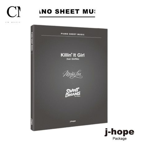 J-Hope（BTS）- Piano Sheet Music Package【鋼琴譜】（官方周邊）