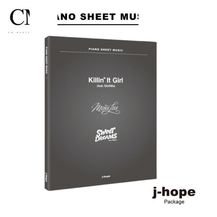 J-Hope（BTS）- Piano Sheet Music Package【鋼琴譜】（官方周邊） 封面