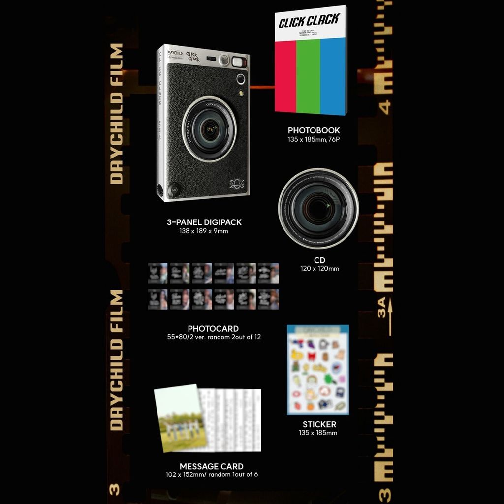 DAYCHILD - 單曲三輯: Click Clack【Photobook版】（CD） 內頁 1