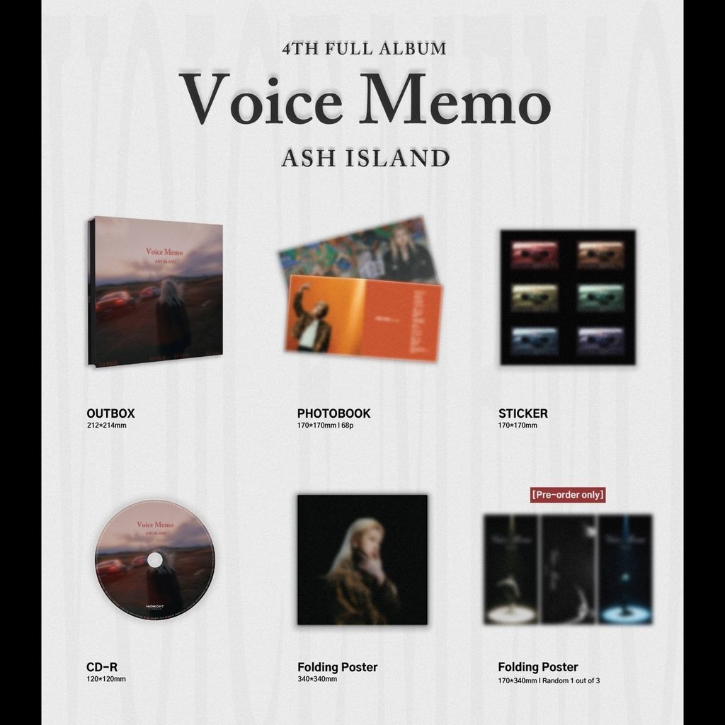 Ash Island - 迷你四輯: Voice Memo（CD） 內頁 1