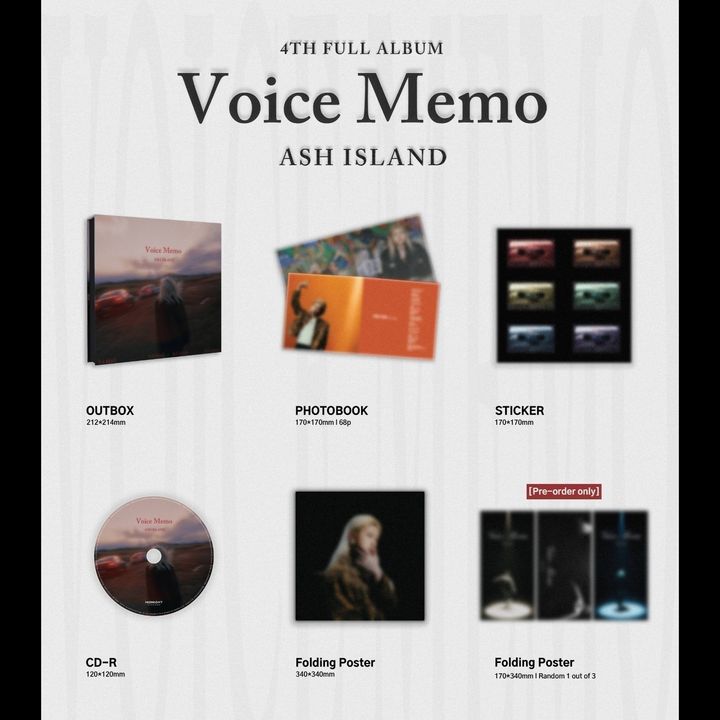 Ash Island - 迷你四輯: Voice Memo（CD） 內頁 1