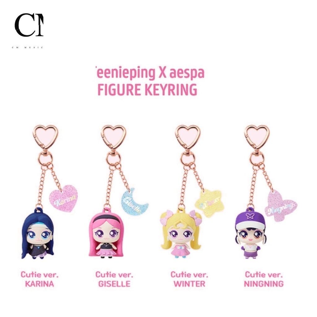 aespa x Teeniering - 鑰匙圈 【Cutie 版】（官方周邊） 封面