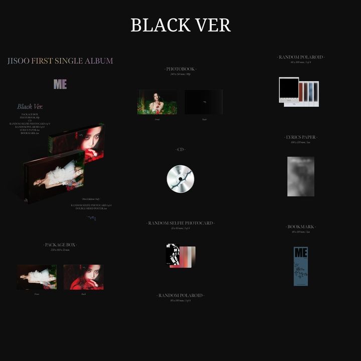 金智秀 JISOO (BLACKPINK) - 單曲一輯: ME【Photobook 版】（CD） 內頁 1