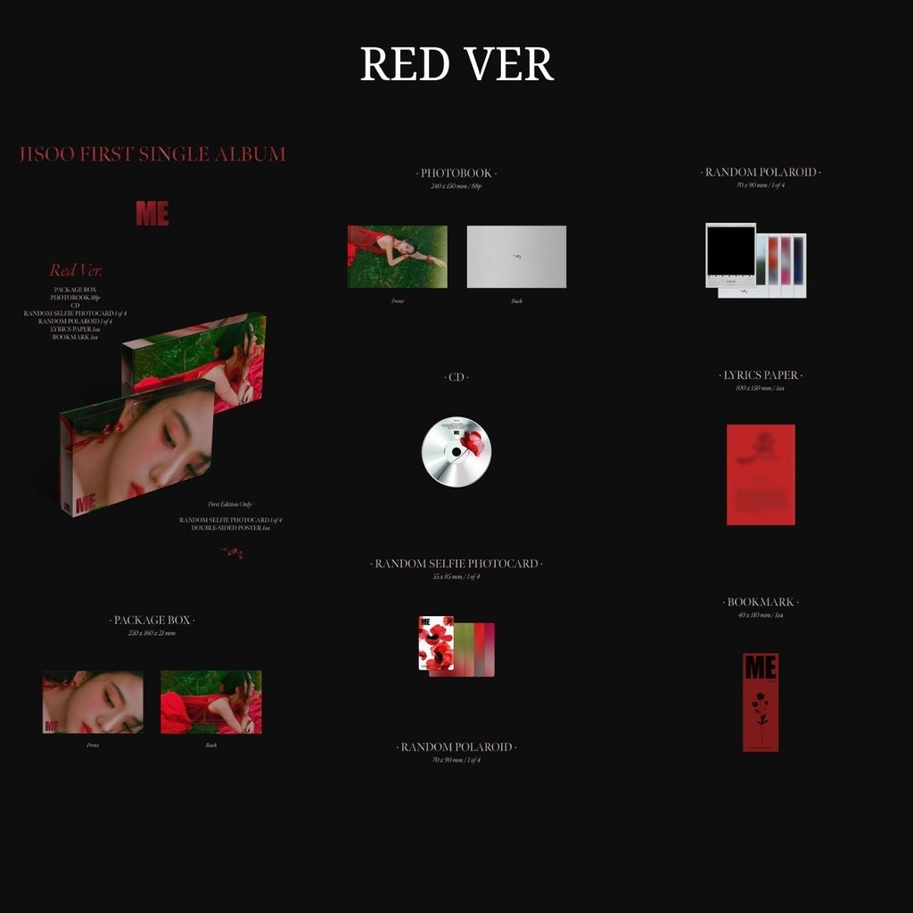 金智秀 JISOO (BLACKPINK) - 單曲一輯: ME【Photobook 版】（CD） 內頁 2