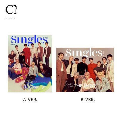 SINGLES 2025 3月號：封面人物 THE BOYZ （韓國雜誌）