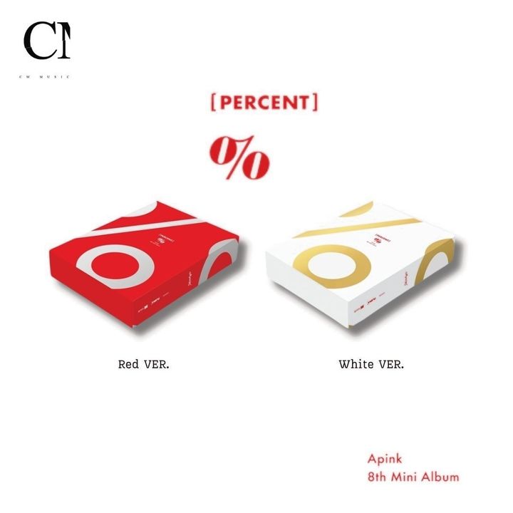 APINK - 迷你八輯: Percent（CD） 封面
