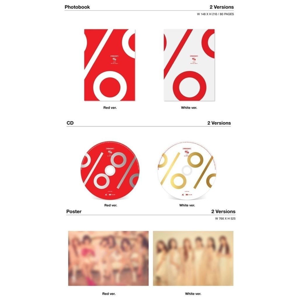 APINK - 迷你八輯: Percent（CD） 內頁 1
