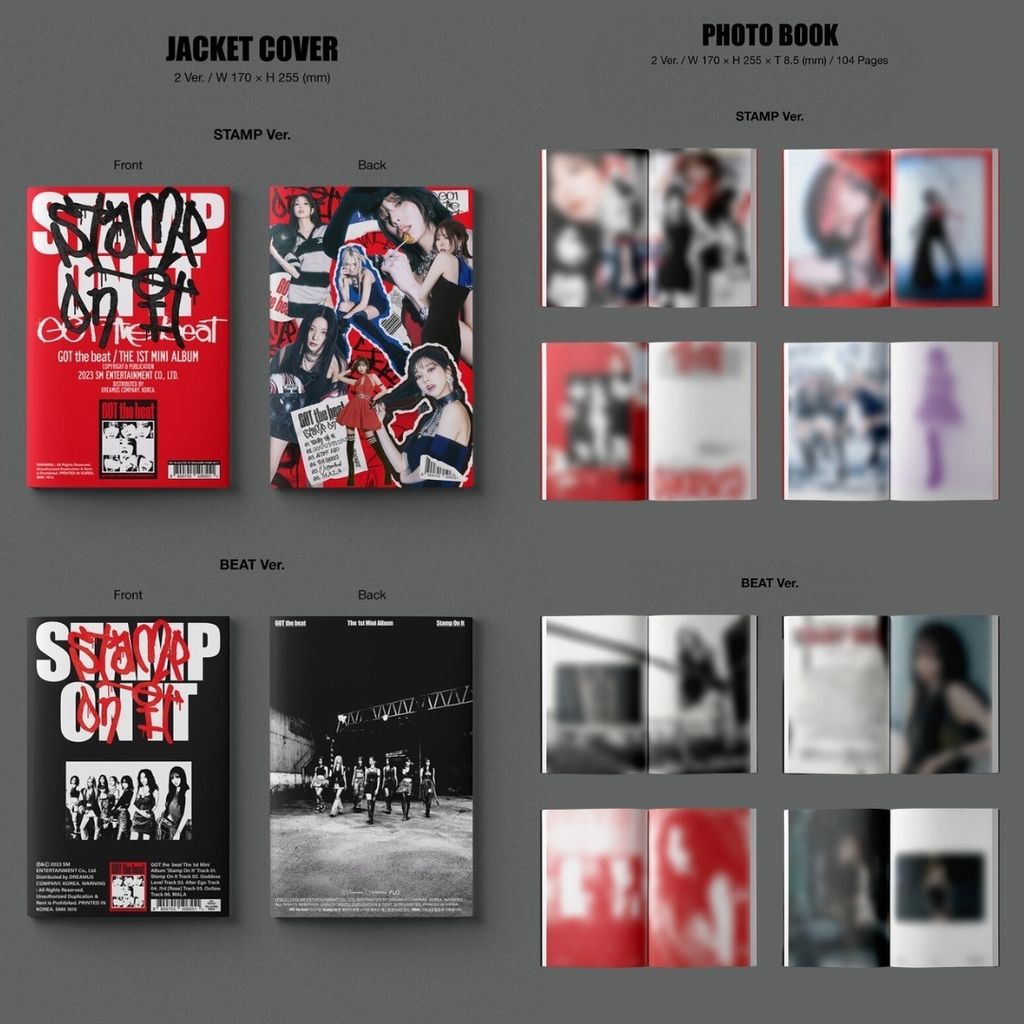GOT THE BEAT (少女時代、aespa、Red Velvet、BOA) - Stamp On It（CD） 內頁 3