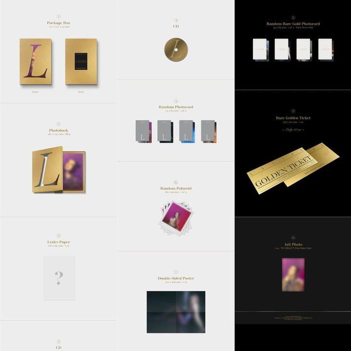 LISA (BLACKPINK) - 單曲一輯: LALISA（CD） 內頁 1