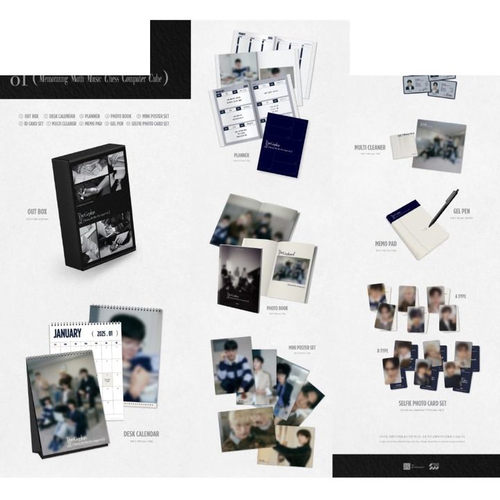 SF9 - 2025 Season's Greetings（年曆｜官方周邊） 內頁 1
