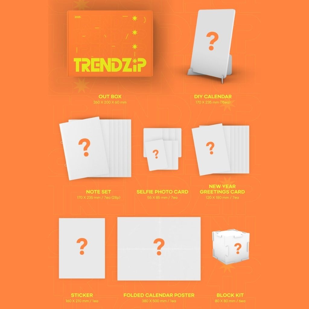 TRENDZ - 2025 Season's Greetings（年曆｜官方周邊） 內頁 1