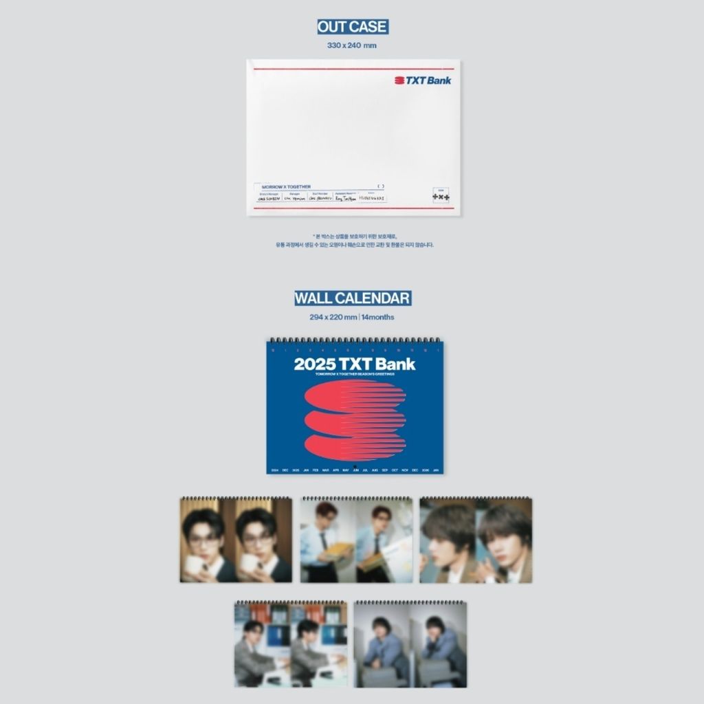 TOMORROW X TOGETHER (TXT) - 2025 Season's Greetings（年曆 / 掛曆｜官方周邊） 內頁 2