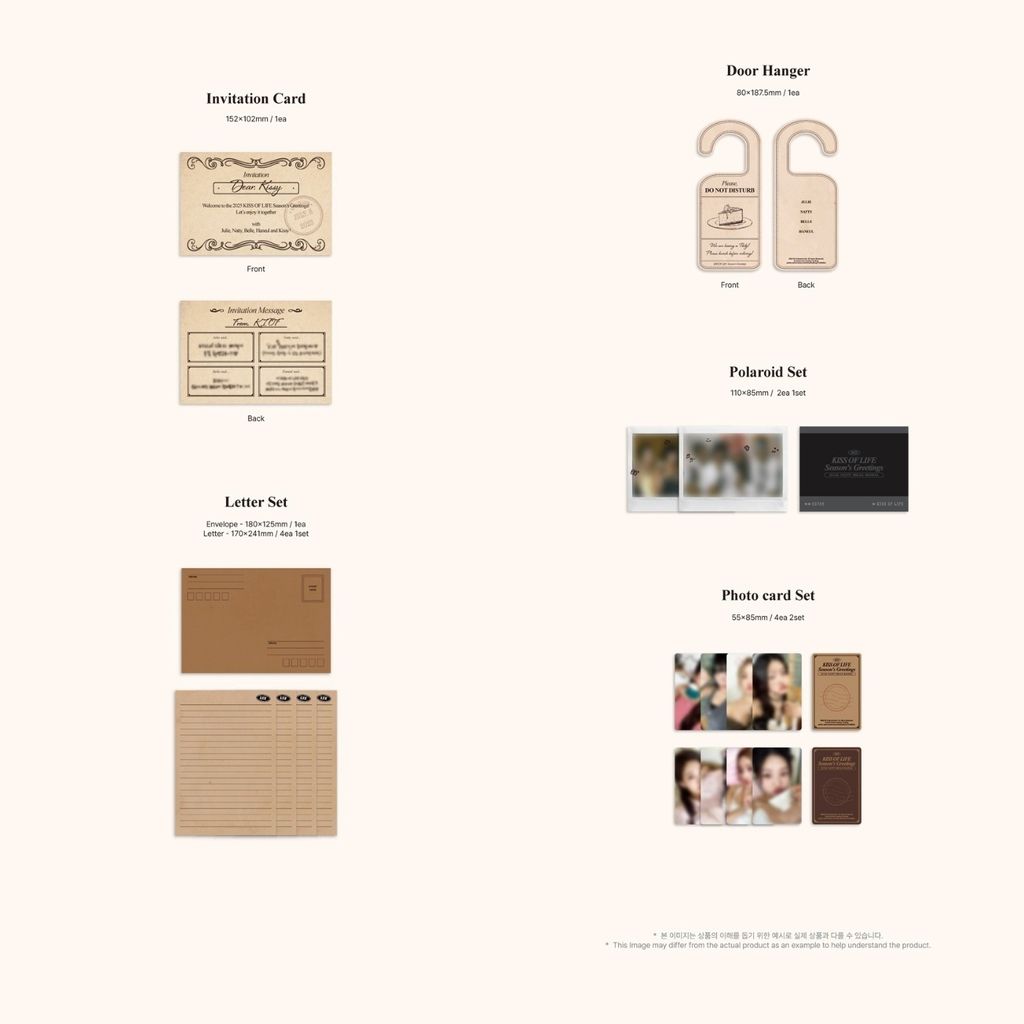 Kiss Of Life - 2025 Season's Greetings（年曆｜官方周邊） 內頁 3