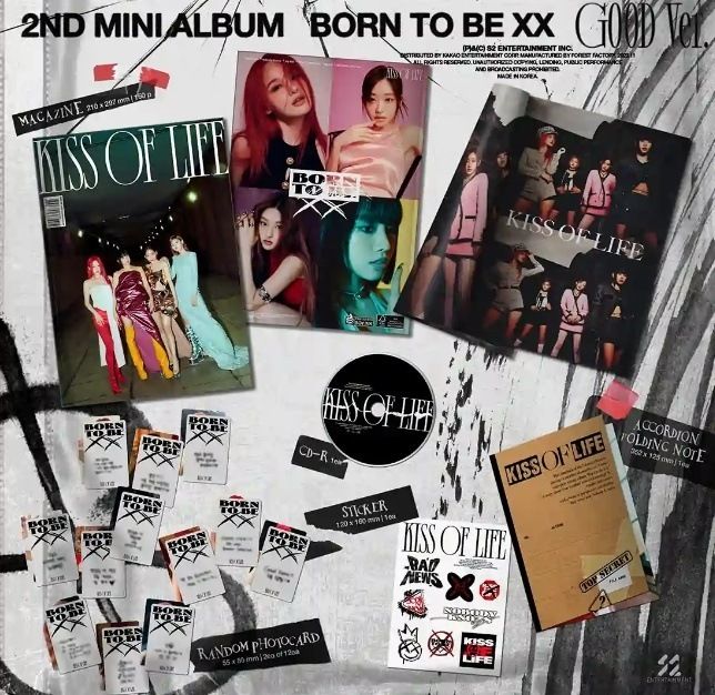 Kiss Of Life- 2nd Mini Album: Born To Be XX（Photobook 版｜CD） 內頁 4