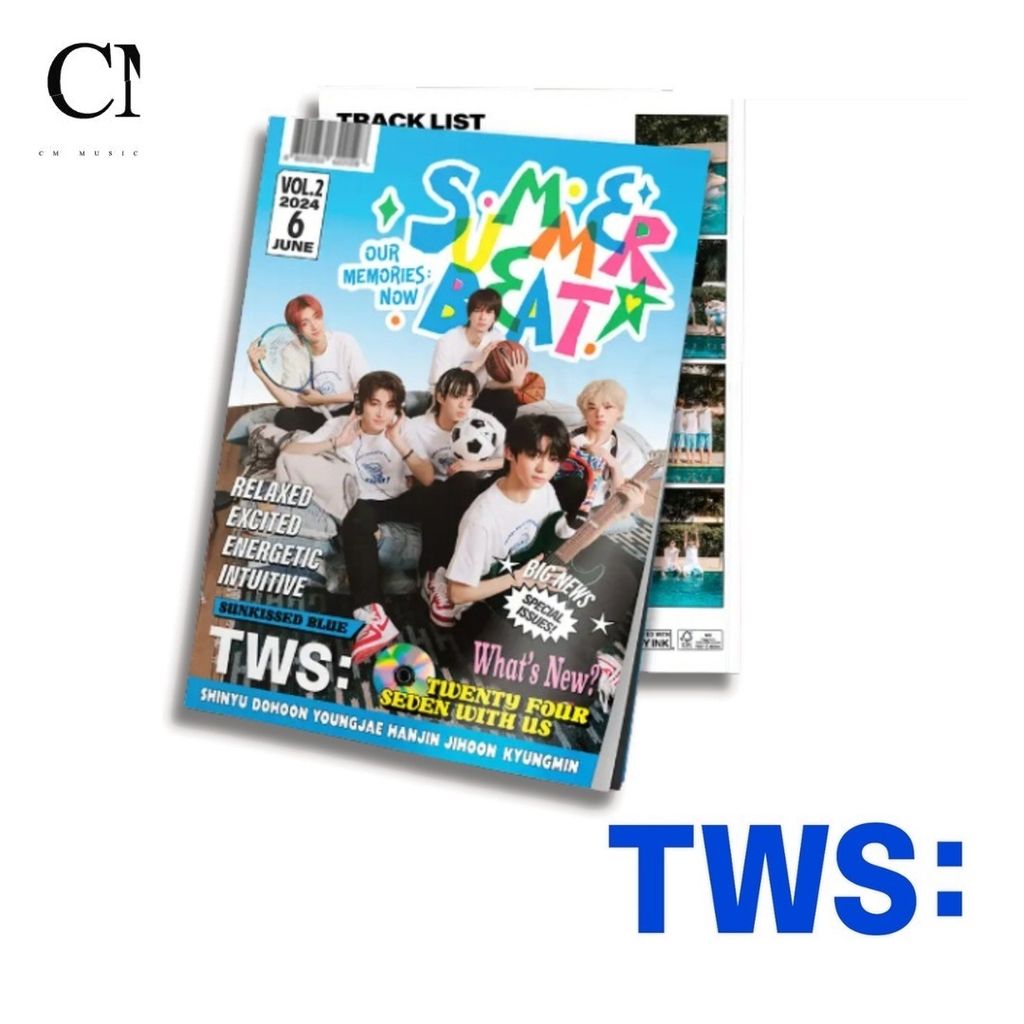 TWS- 2nd Mini Album: Summer Beat!（ Weverse 版｜數位專輯） 封面