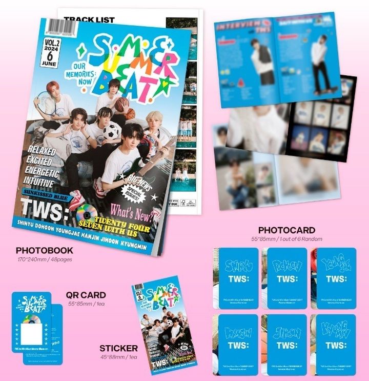 TWS- 2nd Mini Album: Summer Beat!（ Weverse 版｜數位專輯） 內頁 1