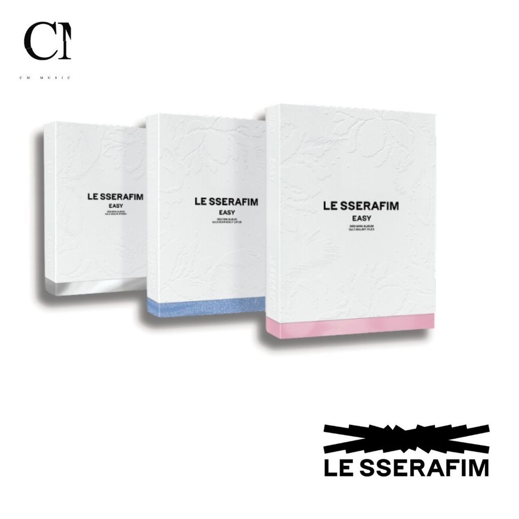 LE SSERAFIM- 3rd Mini Album: Easy ( Photobook 版｜CD ) 封面