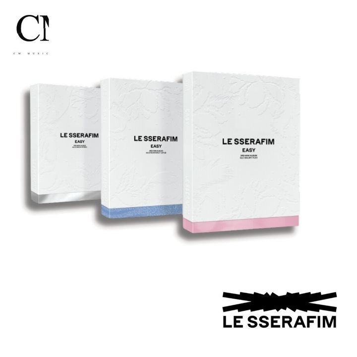 LE SSERAFIM- 3rd Mini Album: Easy ( Photobook 版｜CD ) 封面