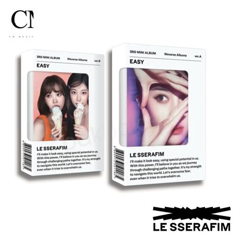 LE SSERAFIM- 3rd Mini Album: Easy ( Weverse 版｜數位專輯 )