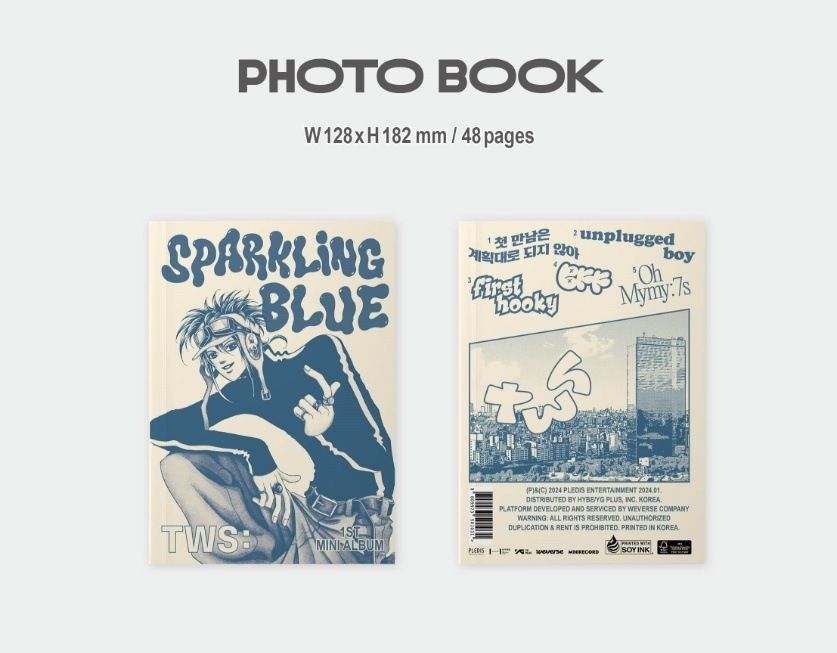 TWS- 1st Mini Album: Sparkling Blue（Weverse 版｜數位專輯） 內頁 5