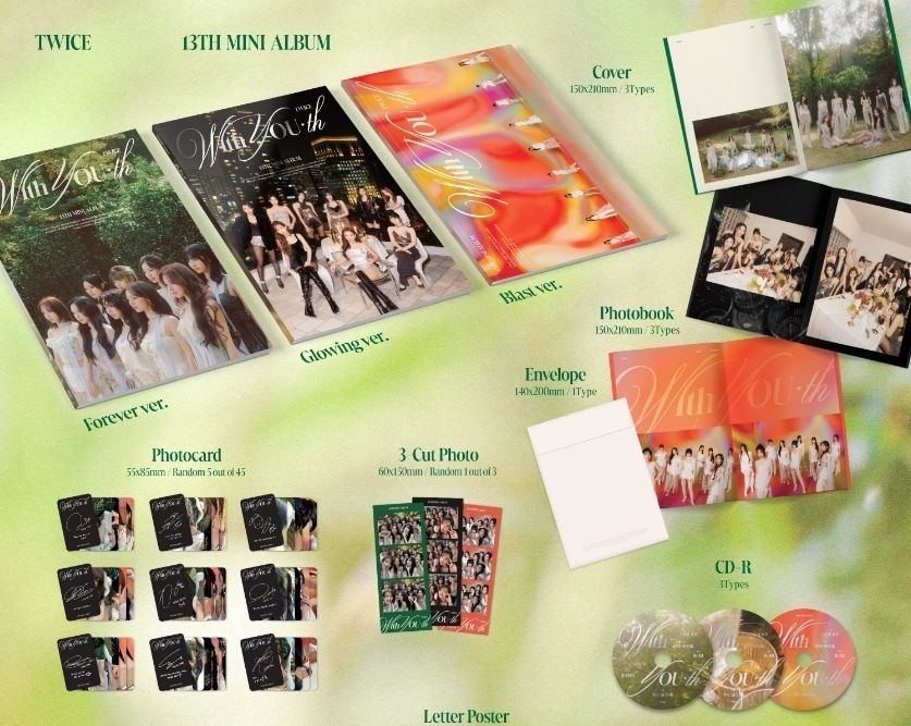 TWICE- With You-th ( Photobook 版｜CD ) 內頁 3