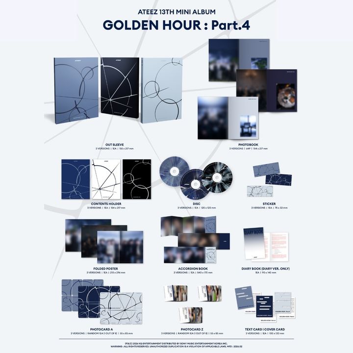 ATEEZ - 迷你十三輯: Golden Hour : Part.4【Photobook版】（CD） 內頁 1