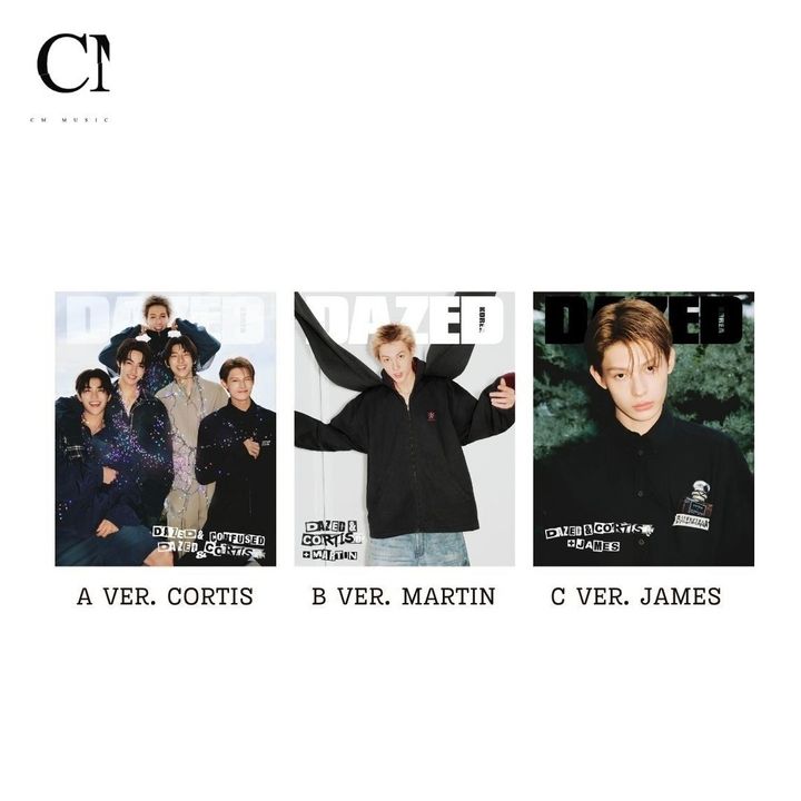 DAZED & CONFUSED 2025 冬季封面人物：CORTIS（韓國雜誌） 封面
