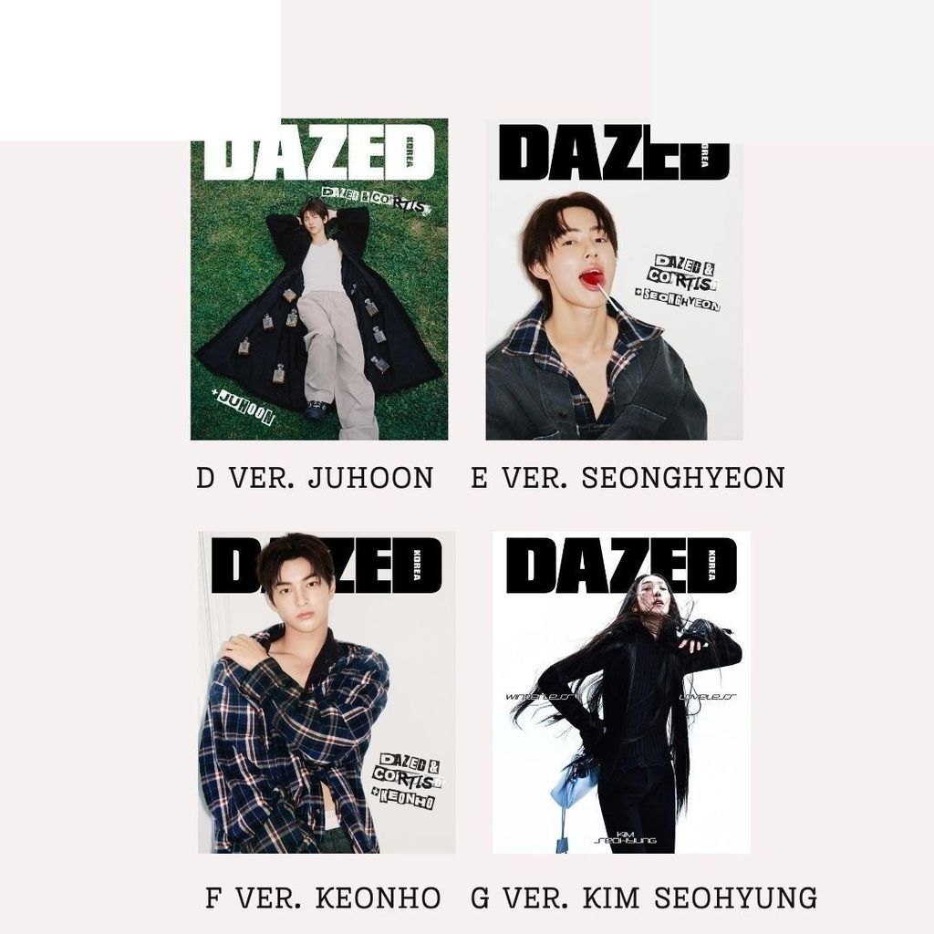 DAZED & CONFUSED 2025 冬季封面人物：CORTIS（韓國雜誌） 內頁 1