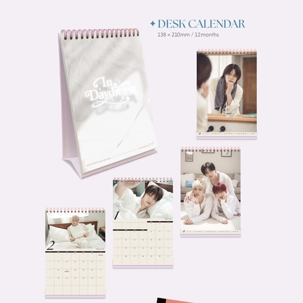 &TEAM - 2026 Season Greetings：In a Daydream 【2026 年曆】（官方周邊） 內頁 1
