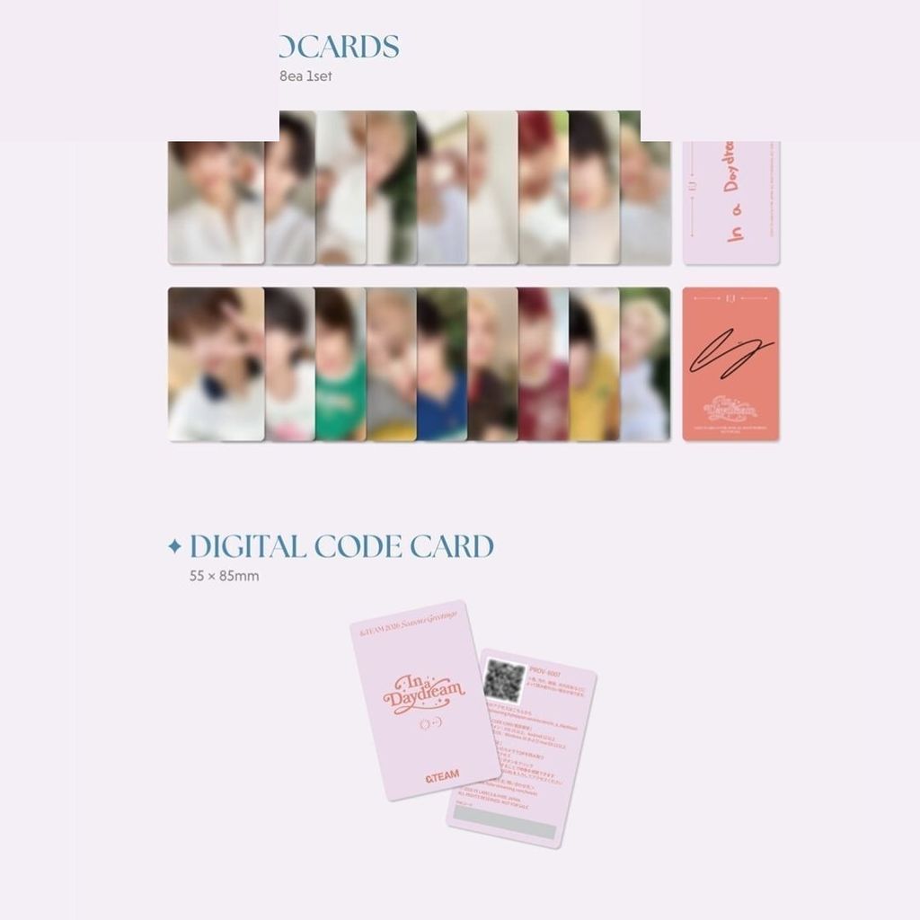&TEAM - 2026 Season Greetings：In a Daydream 【2026 年曆】（官方周邊） 內頁 6