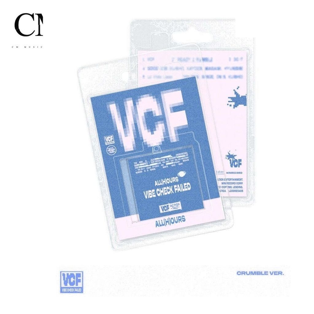 ALL(H)OURS - 迷你四輯：VCF 【Crumble 版】（數位專輯） 封面