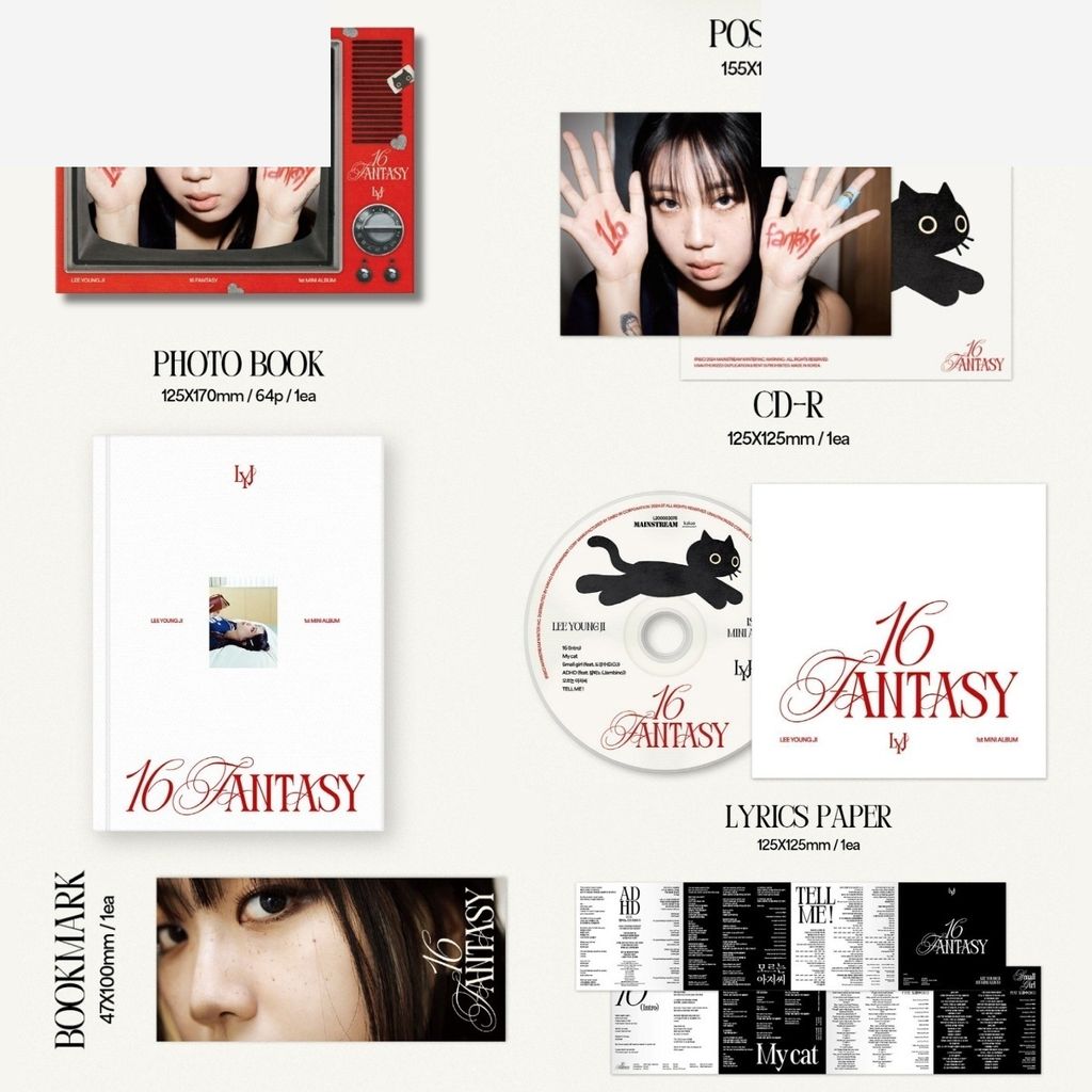 李泳知 Lee Young Ji - 首張迷你專輯: 16 Fantasy ( Photobook 版｜CD ) 內頁 1