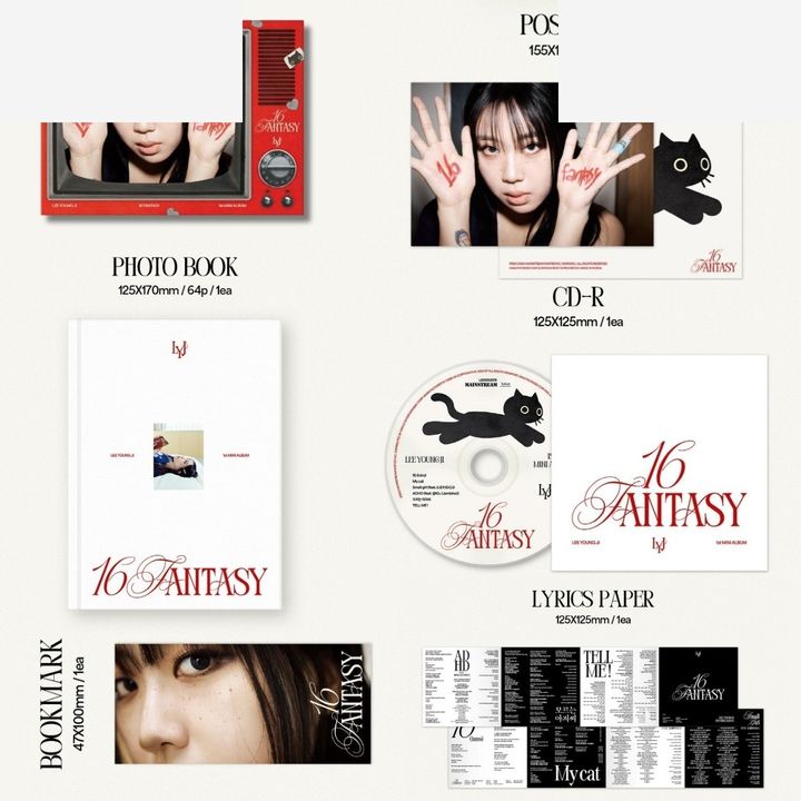李泳知 Lee Young Ji - 首張迷你專輯: 16 Fantasy ( Photobook 版｜CD ) 內頁 1