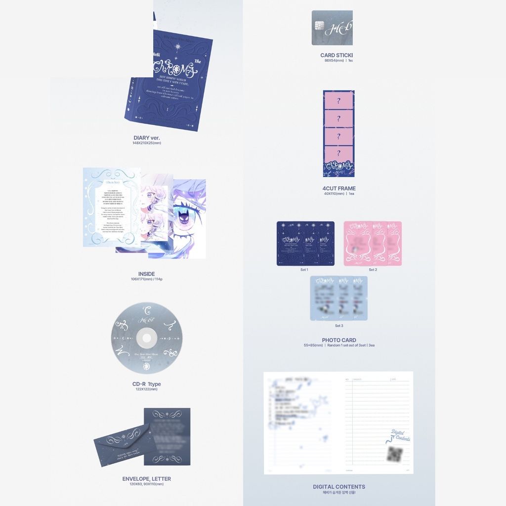 HEBI - 迷你一輯: Chroma【Diary版】（CD） 內頁 1
