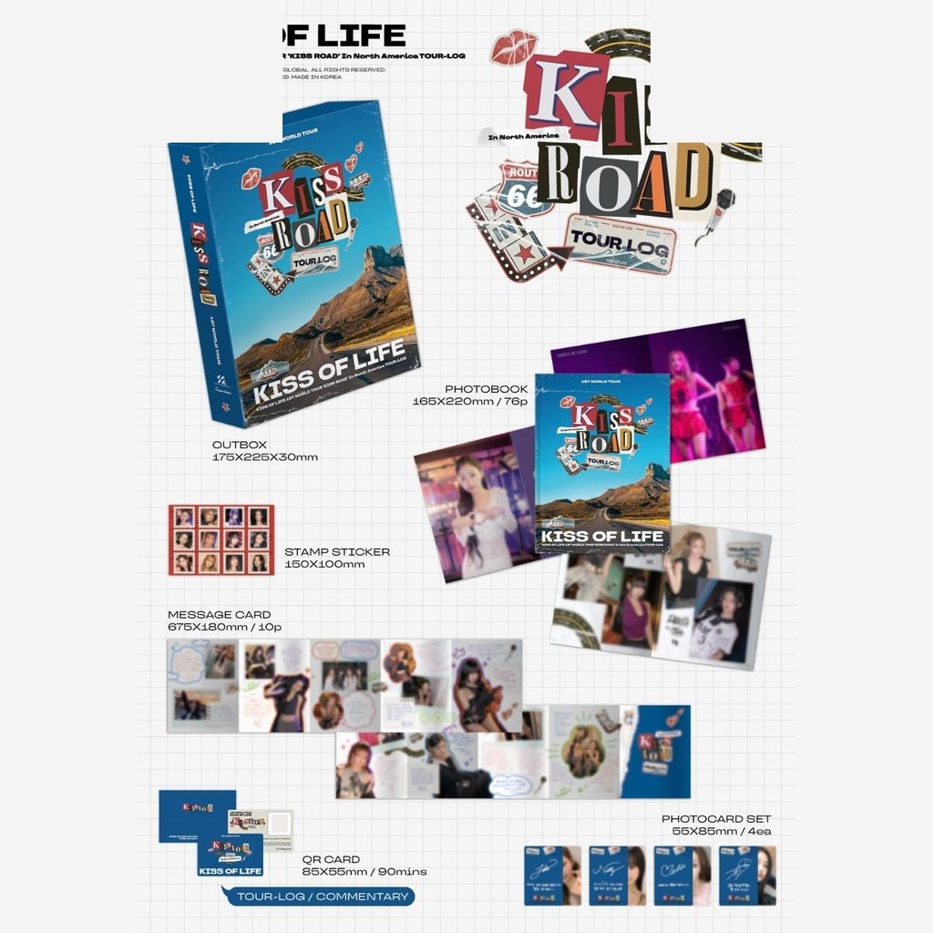 KISS OF LIFE - 首次世巡演唱會: In North America Tour（官方周邊） 內頁 1