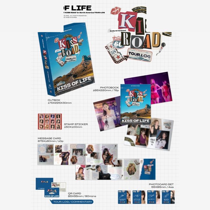 KISS OF LIFE - 首次世巡演唱會: In North America Tour（官方周邊） 內頁 1